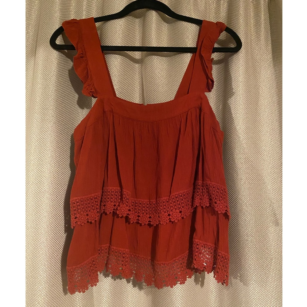 Lace Detail Top
